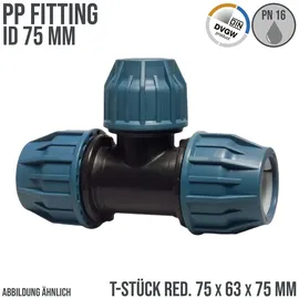 Jason Rohrverbinder T-Stück Ø 75 x 63 x 75 mm frostsicher