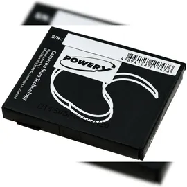 Powery Akku für GPS Navigation Becker HJS-100 / Map Pilot, 3,7V, Li-Ion