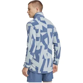 Adidas Terrex Multi Printed Fleecejacke Magic Grey / Wonder Steel S