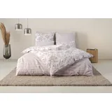 Andas Bettwäsche "Nordby", rosa (rosé), B/L: 135cm x 200cm, 1 Stk., 1 Stk., Renforcé, B/L: 40cm x 80cm, 2 Stk., Renforcé, Obermaterial: 100% Baumwolle, Bettwäsche, Bettwäsche, Bettwäsche aus Baumwolle, skandinavisches Design, ab Größe 135x200 cm