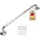 Intirilife Handtuchhalter Edelstahl Hochglanzpoliert Silber