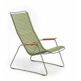Houe Gartensessel Click 63 x 90 x 95,5 cm olivgrün
