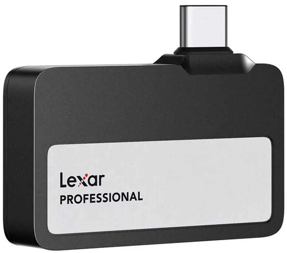 Lexar Go Portable SSD SL400 1TB ohne Hub schwarz | ✔️ Temporär mit 100 € gratis geschenkbox