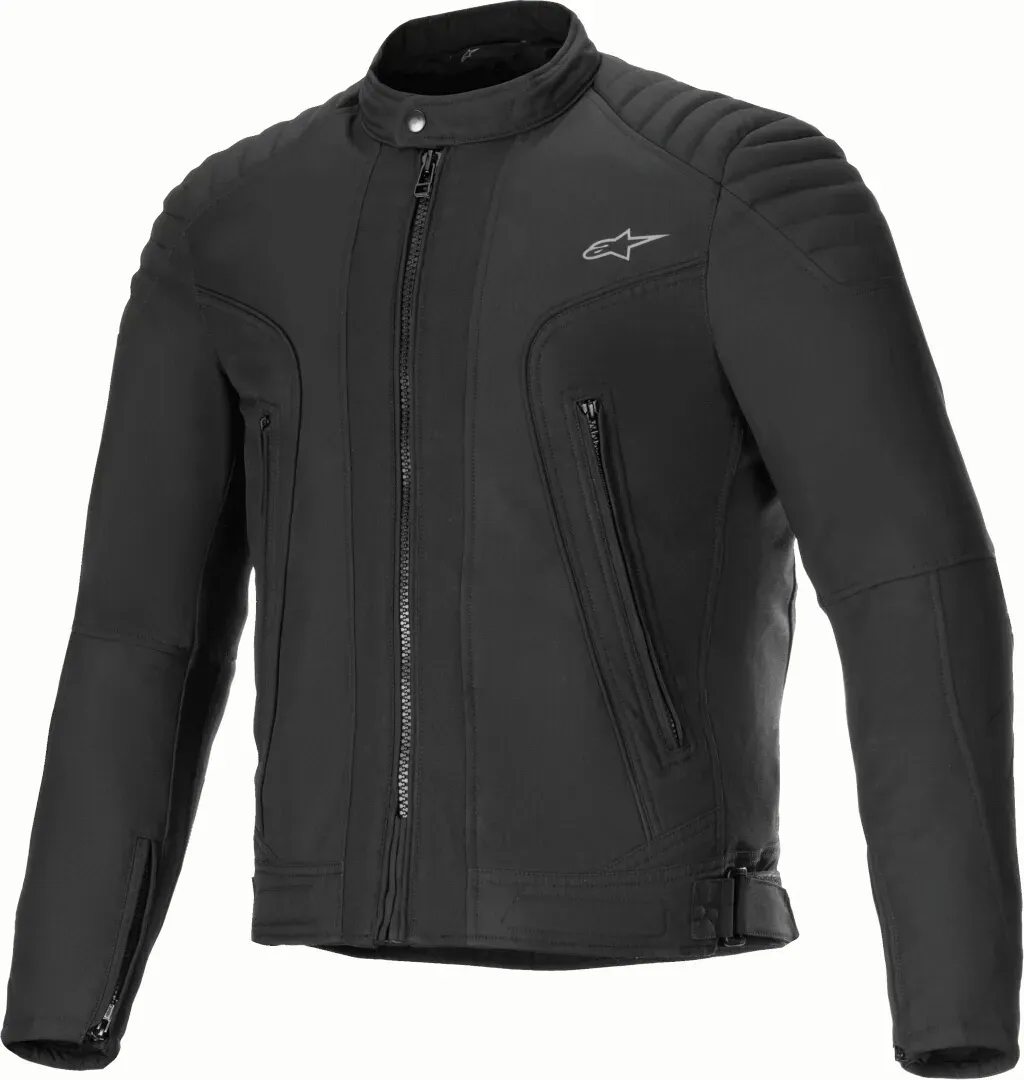 Alpinestars Clayton WR Motorfiets textiel jas, zwart, 3XL Voorman