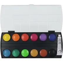 Pelikan Kreuzer 721233 Deckfarbkasten mit 12 Farben und Deckweiss, 1 Stück