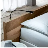 SO-Tech - 1er Set flexible led Leseleuchte luminoso schwarz 12V 2W mit Netzteil