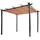 Outsunny Pergola verstellbar bunt 300L x 400B x 223H cm - braun, grau
