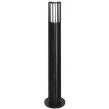EDO Gartenleuchte Pfosten Aluminium 55 cm 1x GU10 Schwarz