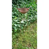 Vogeltränke an Rankgitter Futterstelle, Gartenstab, Gartenstecker