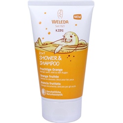 Weleda Kids 2In1 Shower&Shampoo Fruchtige Orange 150 ML