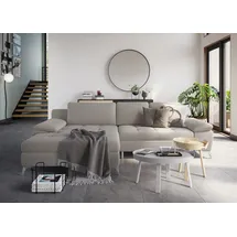 sit&more Ecksofa SIT & MORE "Latigo L-Form", grau (elephant), B:290cm T:163cm, Sofas, Ecksofa, mit Mega-Recamiere, wahlweise mit Bettfunktion und Bettkasten