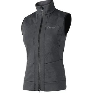 Lenz Products Lenz heat vest 2.0 women + pair of heat pad SCHWARZ/GRAU MELANGE - L