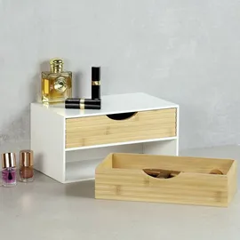 KESPER Organizer 27 x 16 x 14 cm 2-tlg. Weiß/Natur