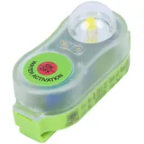 Bnineteenteam Schwimmwesten-Lichtlampe, Schwimmwesten-Blitzlicht für Überbord-Überlebensweste, LED-Meerwasser-Selbstbeleuchtung, Lebensrettende Taschenlampe, Auffällige Attract-Lichtlampe(Cyan)