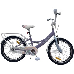 Makani Kinderfahrrad Solano 20 Zoll Klingel, Reflektoren, V-Bremsen, verstellbar lila