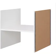 IKEA KALLAX Einsatz mit 1 Boden 33 x 33 cm Weiß
