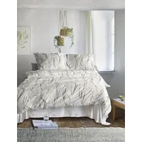 IRISETTE Bettwäsche Easy 135 x 200 cm Seersucker Beige