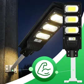 Retoo Solar-Straßenlampe mit Dämmerungssensor LED PILOT 240 W