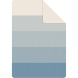 Ibena Wohndecke »Jacquard Decke Salerno«, 30392724-0 blau/wollweiß B/L: 140 cm x 200 cm,