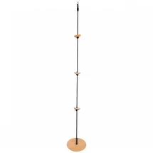 Small Foot Company Tellerschaukel mit Kletterseil Black Line