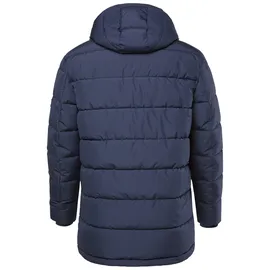 Men Plus by Happy Size Funktionsjacke Kapuzenparka blau L