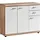 Procontour Sideboard 90 x 74 x 35 cm Eichefarben / Weiß