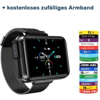 Smartwatch, Smartwatch Damen Herren, 1.4" HD Fitness Tracker Uhren für Android IOS, Wasserdicht Pulsmesser Schrittzähler Aktivitätstracker