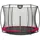 EXIT TOYS Silhouette Bodentrampolin 244 cm inkl. Sicherheitsnetz rosa