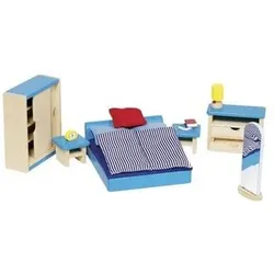 goki 51906 Puppenmöbel Schlafzimmer