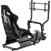 NanoRS RS702 Rennsimulator Cockpit schwarz