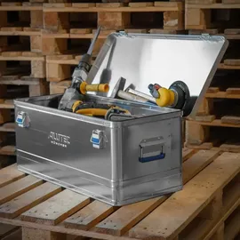 ALUTEC München Alubox Aluminium 560 x 370 x 245 mm Silber
