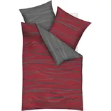 Kaeppel Motion Mako-Satin rot  240 x 220 cm + 80 x 80 cm