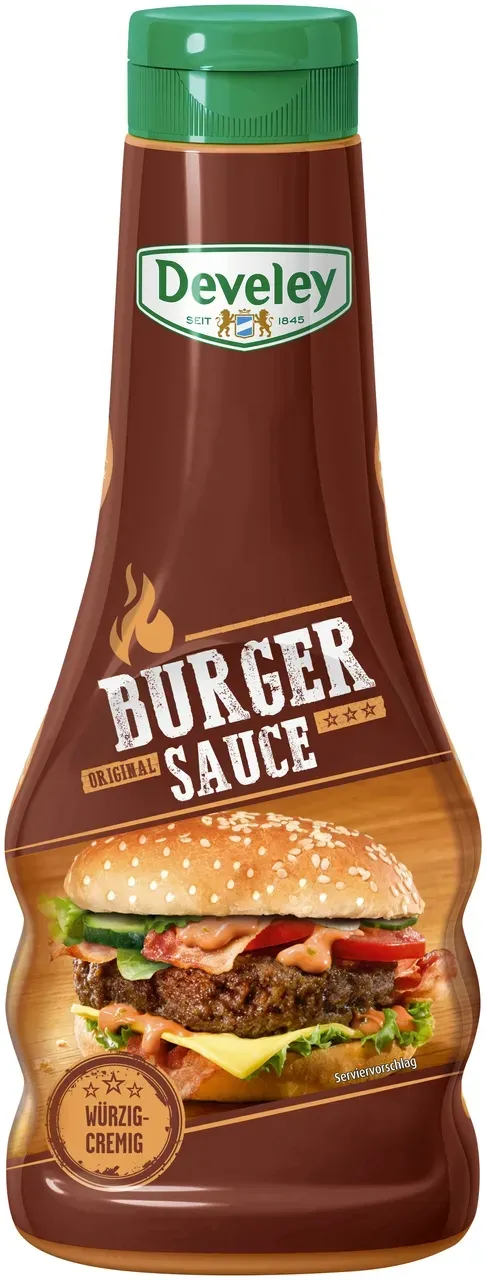 Preisvergleich Produktbild Develey Burger Sauce fruchtig-würzig (256 g)