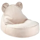 Wigiwama Bear Beanbag / Sitzsack Bär, Farbe: Dusty Beige