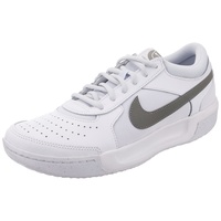 Nike Damen W Zoom Court LITE 3, WHITE/FLAT PEWTER-FOOTBALL GRE, 40