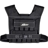 A2Z SPORT® Gewichtsweste 20kg - Gewichtsweste Verstellbar Herausnehmbare Metall-Gewichte 1-20kg Gewichtsweste mit Gewichten - Weighted Vest Trainingsweste Herren Damen für Krafttraining