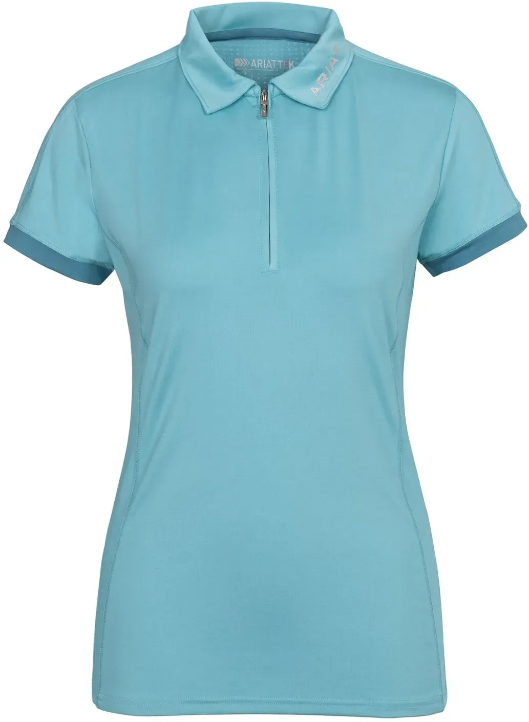 ARIAT Poloshirt Bandera aqua XL