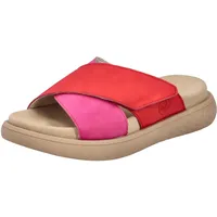 Rieker Damen Pantolette in rot - Gr. 36