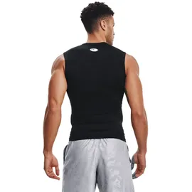 Under Armour HeatGear Armour Kompressions-Tank-Top Herren 001 black/white L