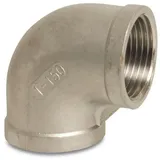 KLASEBO Gewindefitting Edelstahl Winkel 90° 1/4" IG