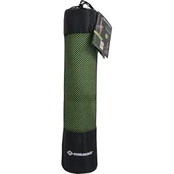 SCHILDKRÖT FITNESS BICOLOR YOGA MATTE 4mm (lime-anthracite) im Carrybag KEINE FARBE