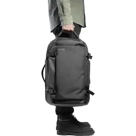 TECH-PROTECT Defender S40 Rucksack Ryanair & Wizzar, 20 l Laptop, Schwarz