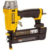 DeWalt DPN1850-XJ DPN1850 Druckluft Nagler ölfrei wartungsfrei 18G 15-55mm mit Koffer, Gelb, m