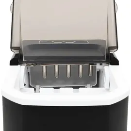 vidaXL Eiswürfelbereiter Schwarz 1,4 L 15 kg / 24 h