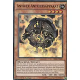 SR03-DE000 - Antiker Antriebsapparat - Ultra Rare - DE - im Set mit Ultrapro Toploader - Yugioh