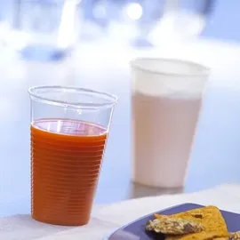 Papstar Plastikbecher 0,3 l Transparent 100 St.