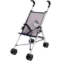 Bayer Design Bayer Puppenbuggy Schmetterling Grau/Rosa