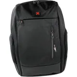travel n meet Businessrucksack, Rucksack gepolstert schwarz Herren ORD4226S - Schwarz
