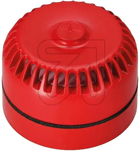 Elektronische Sirene 9-28VDC/30mA rot