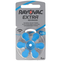 Rayovac Extra Advanced 312 HA675 PR44 6 St.